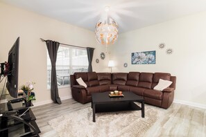 Televisión y reproductor de DVD 