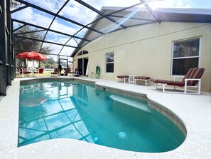 Beheizter Pool