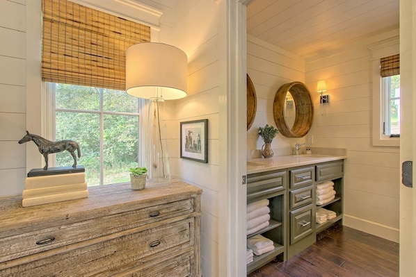 Exclusieve cottage | Lakens van Egyptisch katoen, luxe beddengoed, donsdekens