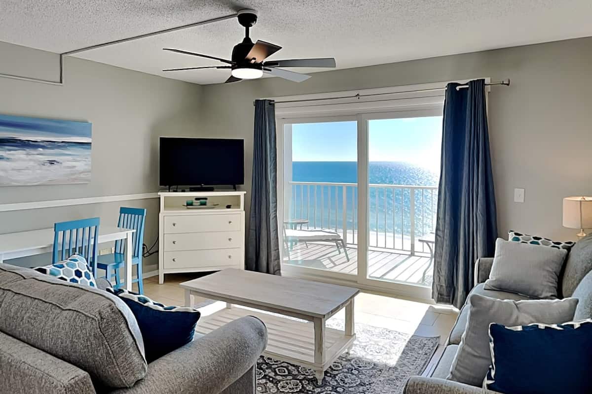 Condo, várias camas, cozinha, vista para o oceano (#913 - No Pets Allowed) | Área de estar