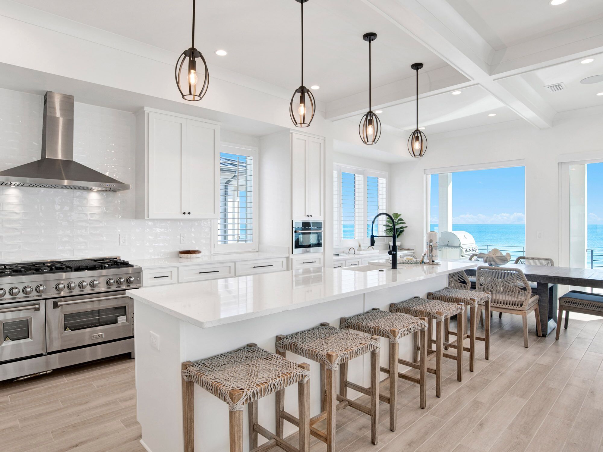 Condo, Multiple Beds, Patio, Ocean View (Viviana #9 - No Pets Allowed) | Private kitchen | Fridge, microwave, oven, stovetop