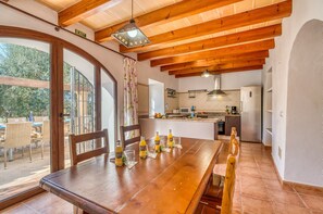 Dining - Rural Finca Mallorca Can Xim with swimming pool (Felanitx)