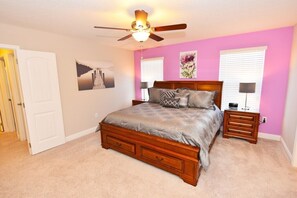 5 bedrooms, desk, iron/ironing board, free WiFi