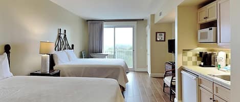 2 bedrooms, individually decorated, individually furnished