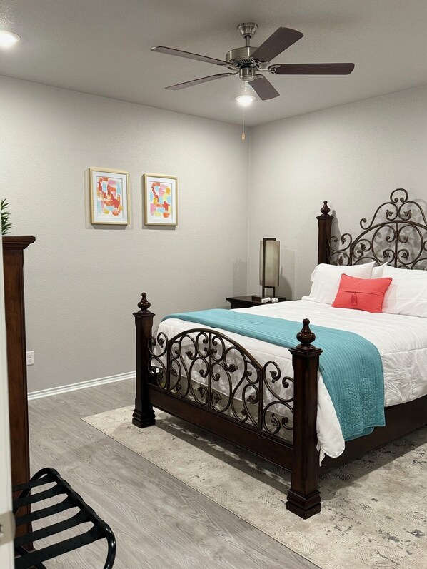 3 bedrooms, iron/ironing board, free WiFi, bed sheets