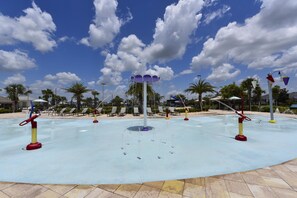Una piscina riscaldata