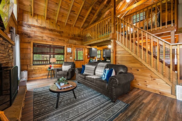 Smart-TV, Kamin, Videospiele