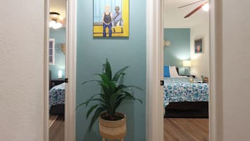 2 bedrooms, iron/ironing board, free WiFi, bed sheets