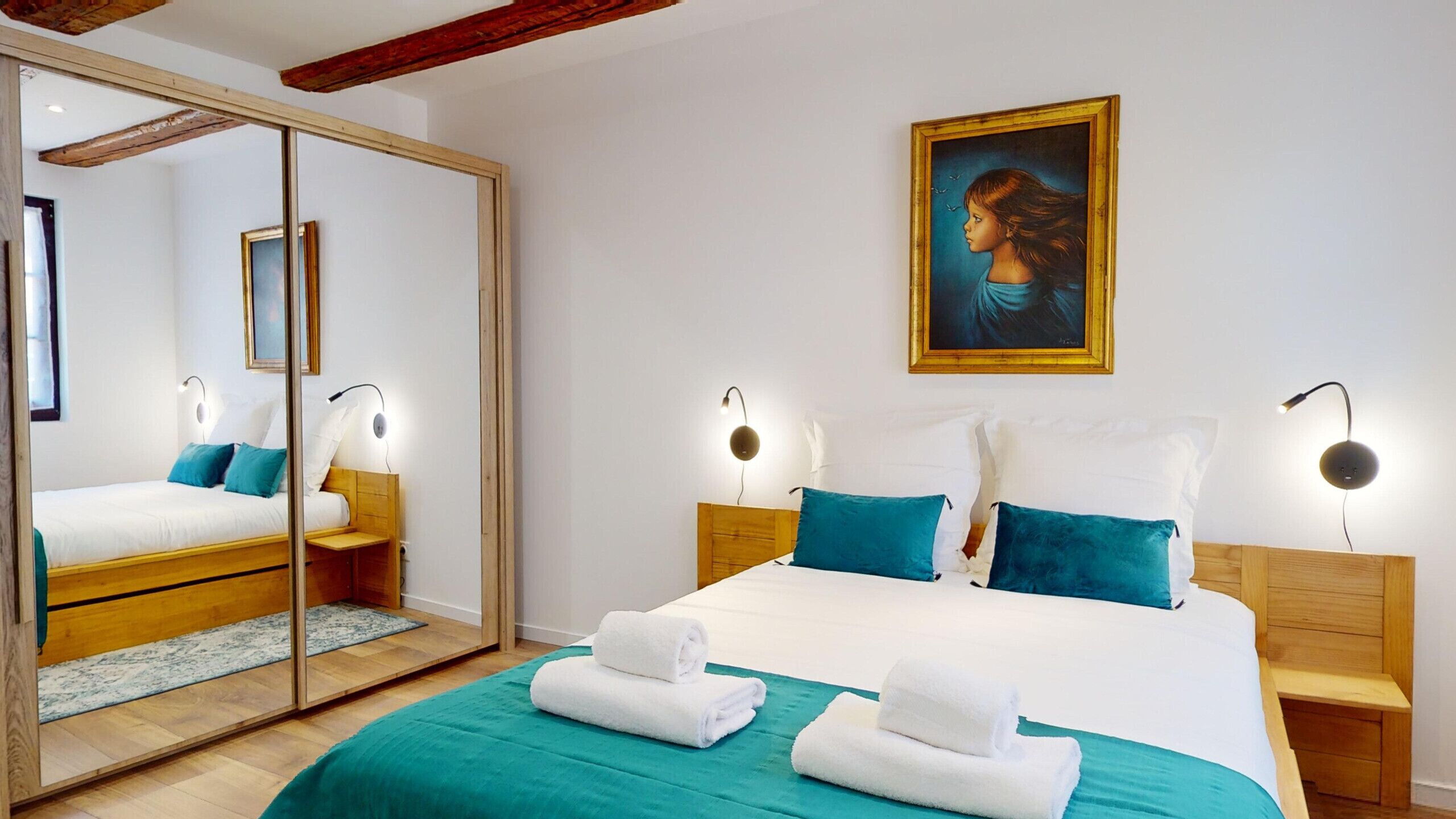 2 bedrooms, iron/ironing board, free WiFi, bed sheets