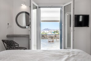 Superior Suite, 1 Bedroom, Private Pool | Terrace/patio - Manesis Suites (Milos)