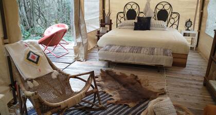 Memorable Forest Stay with Hot Tubs + Beaches nearby