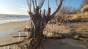Beach nearby, beach towels