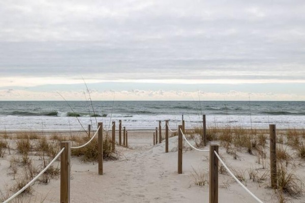 Tæt på stranden, liggestole