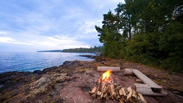 Property grounds - Lovely 3 bedroom, 3 bath cabin at Grand Superior Lodge, North Shore.   (Two Harbors)