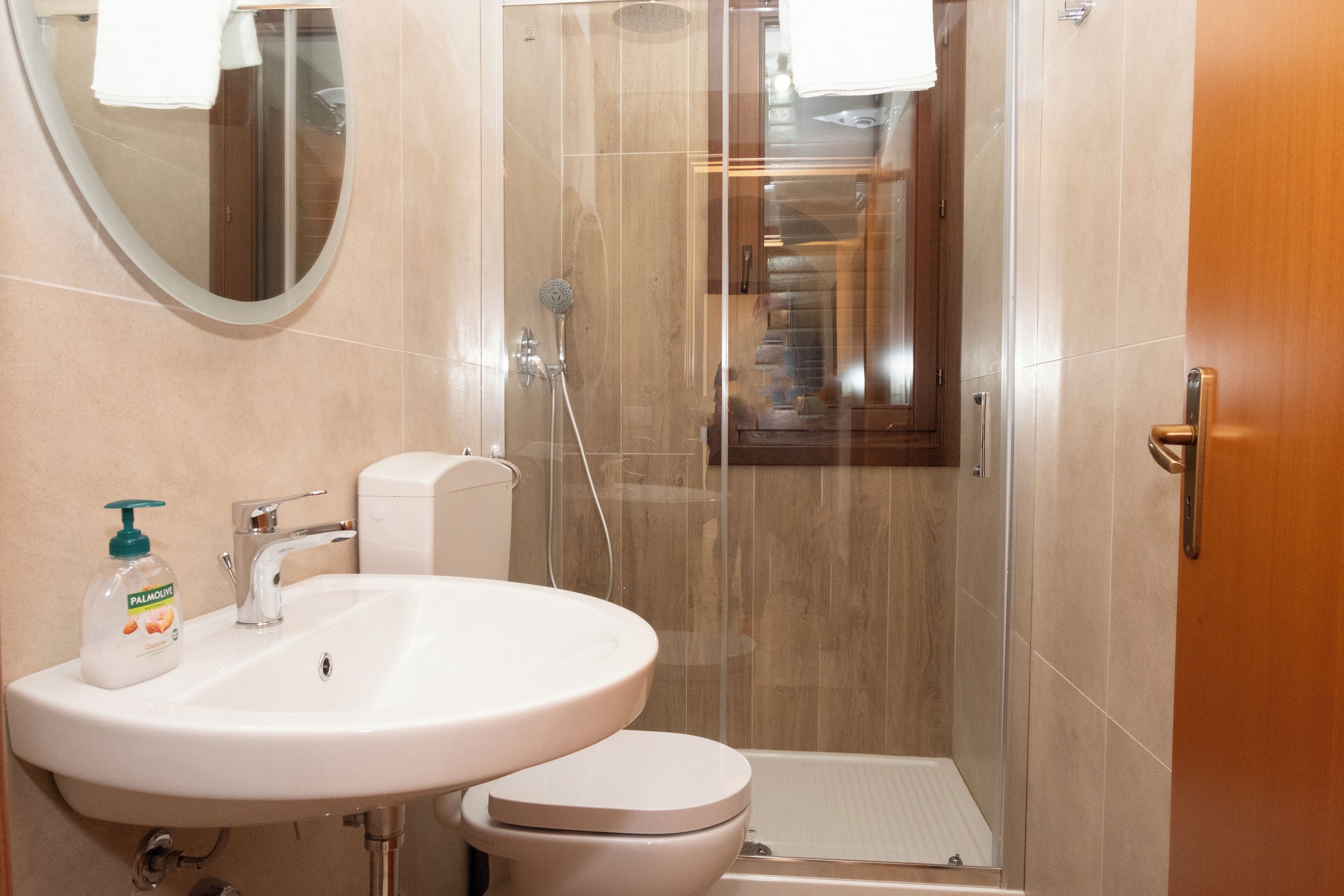Shower, hair dryer