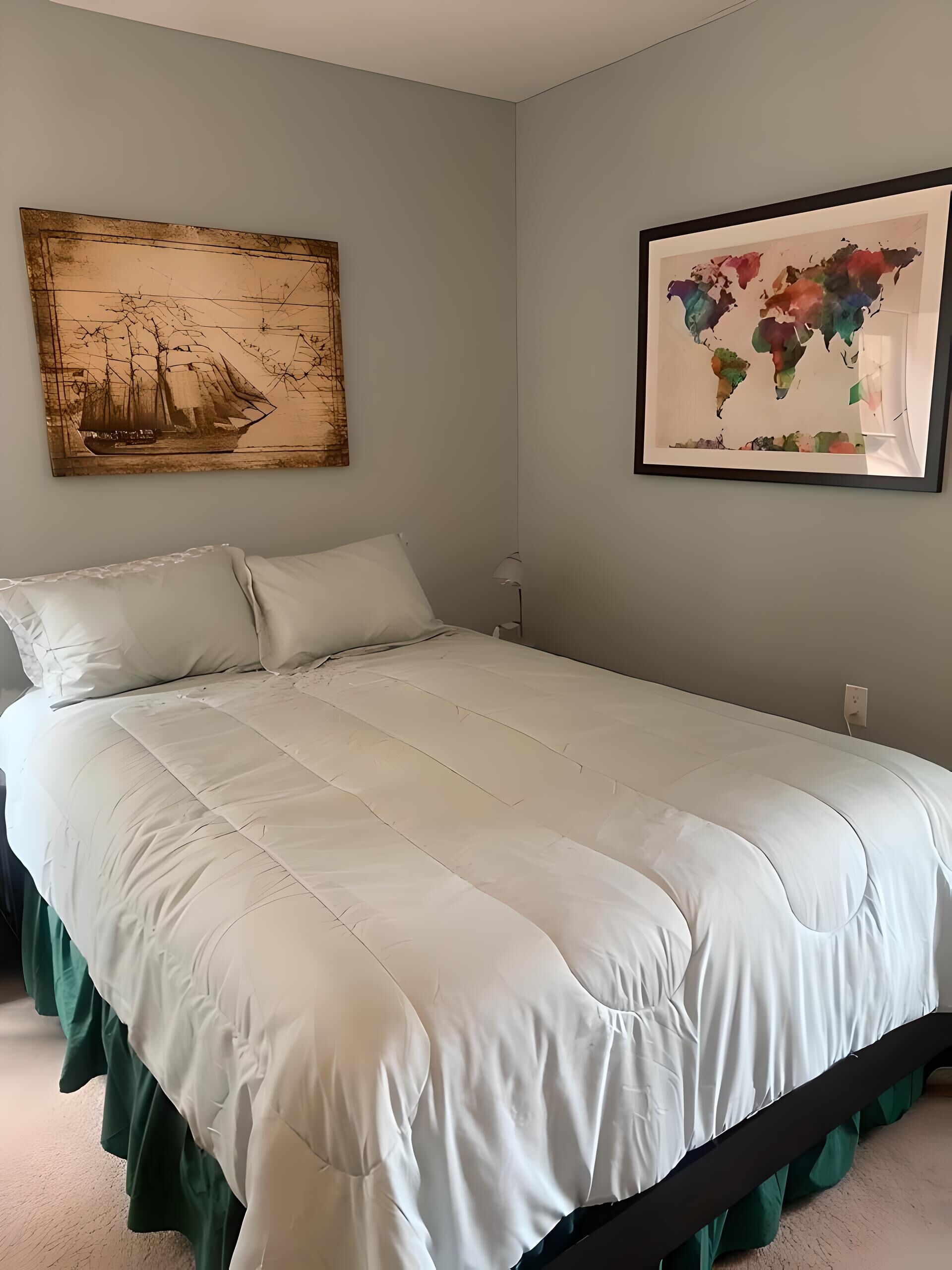 1 makuuhuone, silitysrauta/-lauta, Wi-Fi, vuodevaatteet