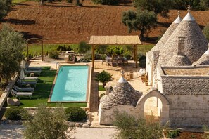 Et oppvarmet basseng