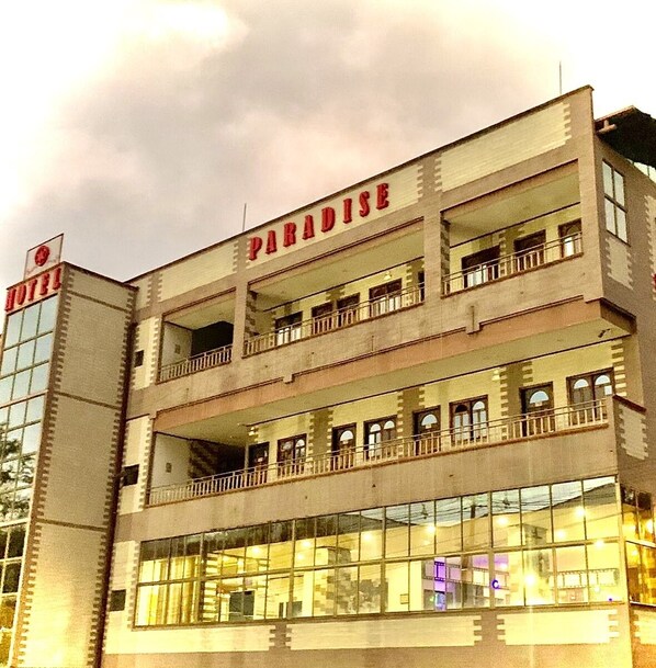 Façade de l’hébergement