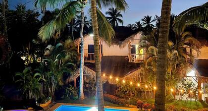 LasTerrenasPlayaBonita+NearBeach+Cozy+3BR+10Bds/+14Pax+-WiFi-BBQ-Pool-TVSmart