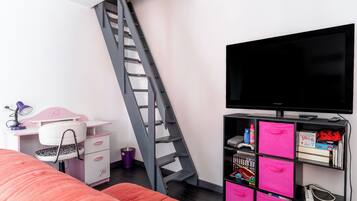 4 sovrum, strykjärn/strykbräda, gratis wi-fi och sängkläder