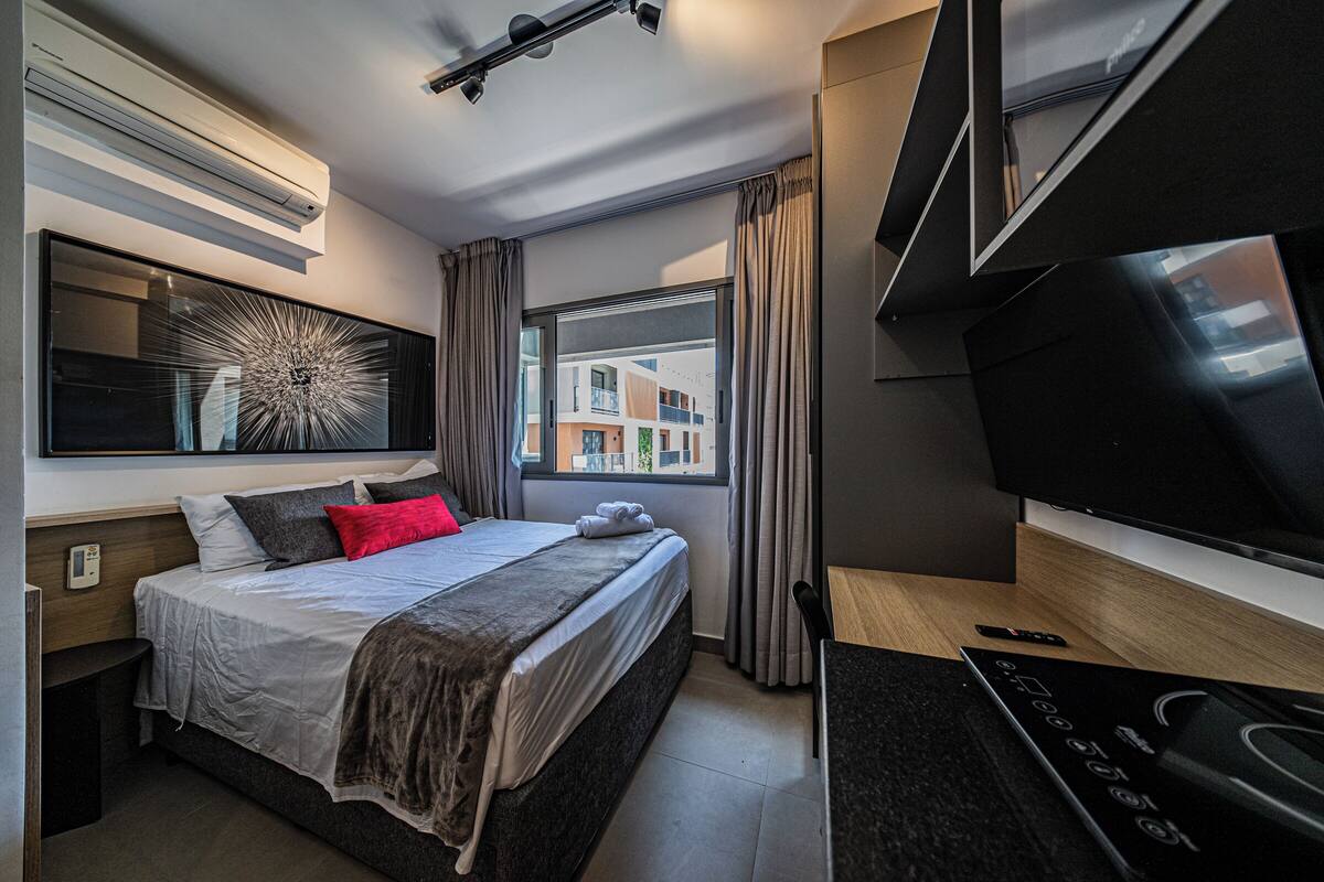 Comfort-Apartment | 1 Schlafzimmer, schallisolierte Zimmer, kostenloses WLAN