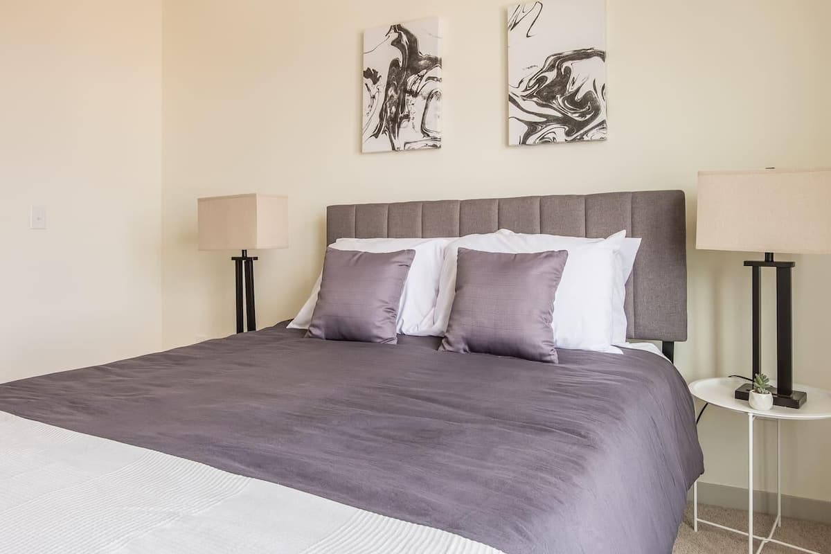 1 bedroom, laptop workspace, iron/ironing board, free WiFi