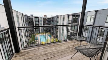 Appartement Familial, 3 chambres, non-fumeurs | Balcon