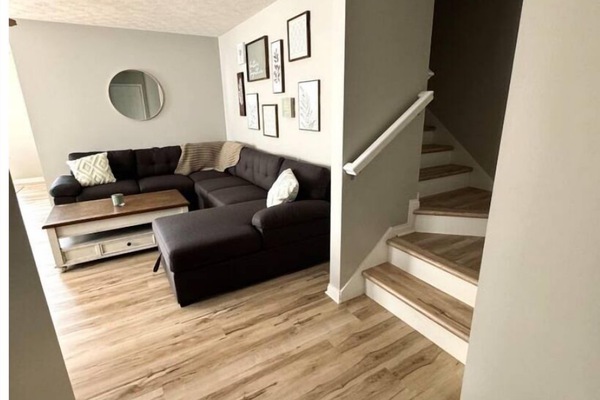 Televisor intel·ligent, llar de foc i llibres