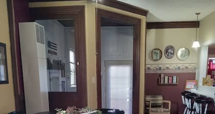 Our Guest house is a cozy get away, in a small town.