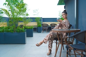 Terrasse sur le toit