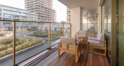 Huswell - Bright apartment in Sky garden with terr
