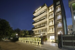 Entrada al alojamiento