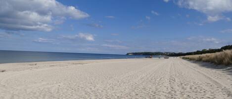 Una spiaggia nelle vicinanze