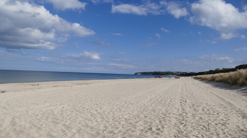 Ferienhaus 'Sabines Badehaus Mit Innenpool' mit privater Terrasse und WLAN