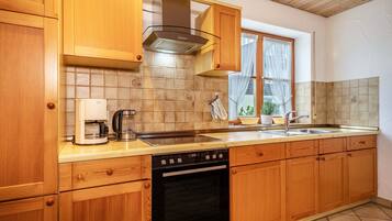 Kühlschrank, Ofen, Herdplatte, Geschirrspüler