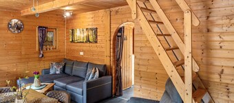 Ferienhaus Obert - Drognitz mit privater Terrasse, Garten,kostenloser Bootsnutzung und WLAN