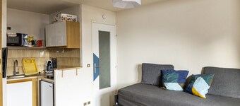 Close to the ski slopes, mountain view studio for 4 ppl