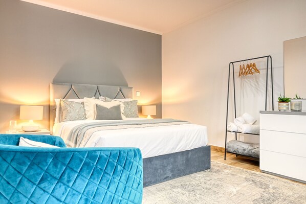 1 Schlafzimmer, Bügeleisen/Bügelbrett, kostenloses WLAN, Bettwäsche