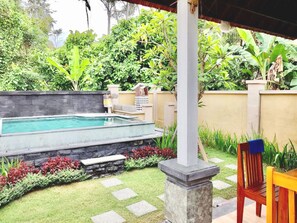 Lobby - Belvilla Serene Picturesque Near Monkey ForestNearPura Tirta Tawar (Mambal)