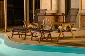 Indoor pool, a heated pool