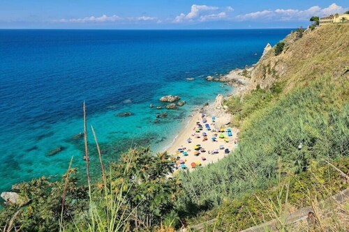 Ganze Wohnung #2-pool-meerblick-ruhe-nahe Tropea
