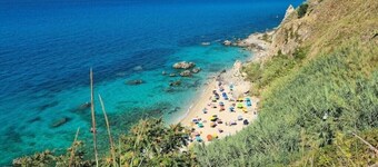 Ganze Wohnung #2-pool-meerblick-ruhe-nahe Tropea