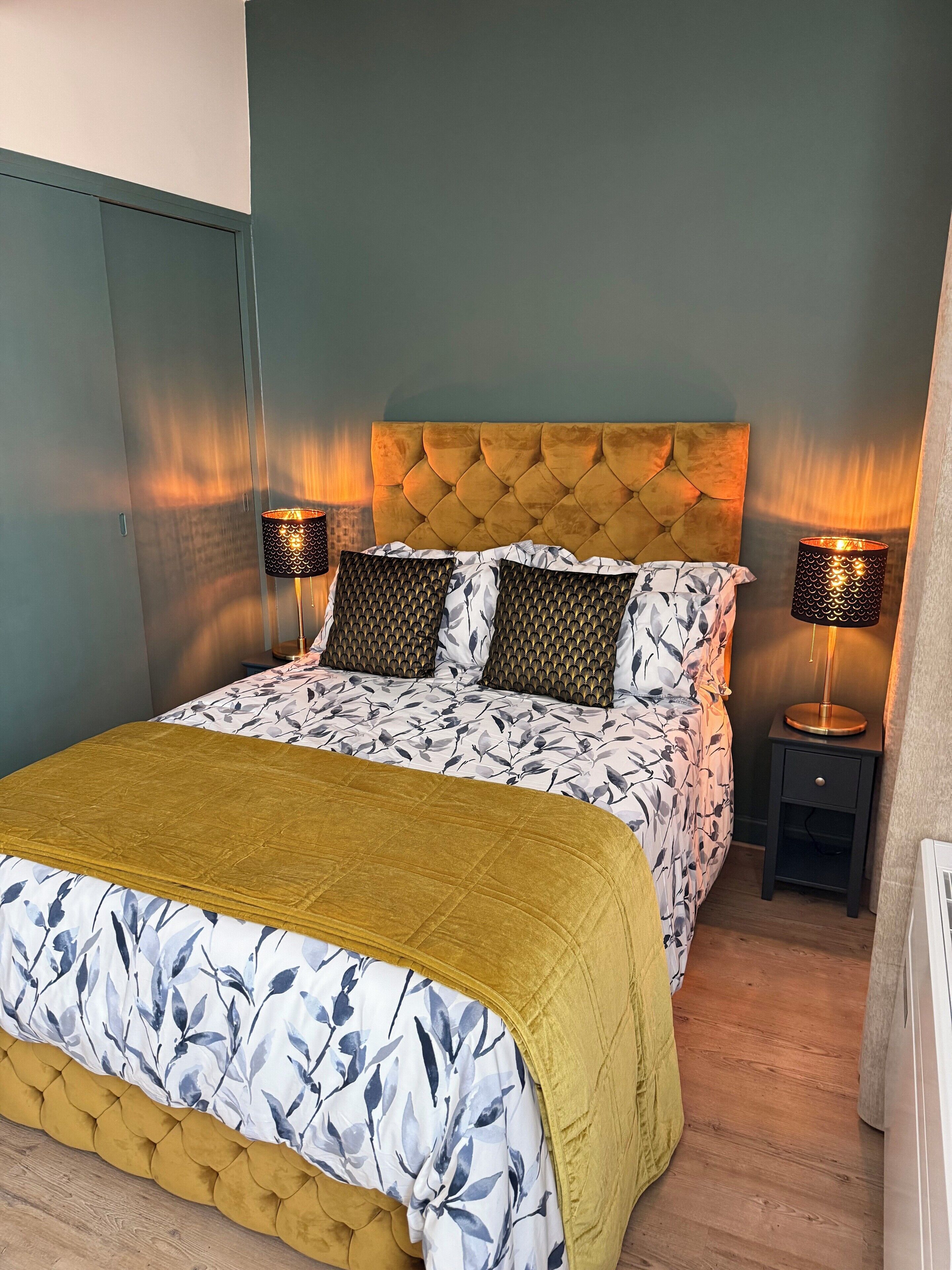 Luksusstudio, 1 dobbeltseng | Sengetøy av topp kvalitet, memory foam-senger og safe på rommet