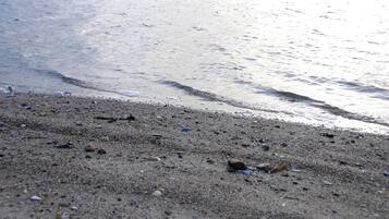 Plage privée, sable blanc