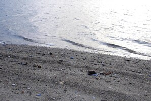 Playa privada y arena blanca