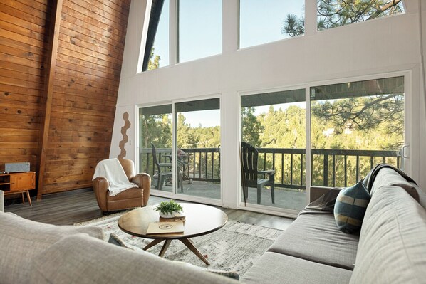 Televisión, chimenea, reproductor de DVD, futbolito