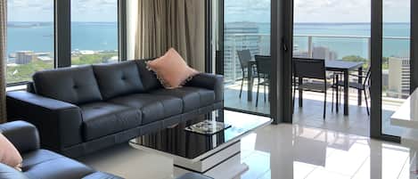 Panoramic-Penthouse | Wohnbereich