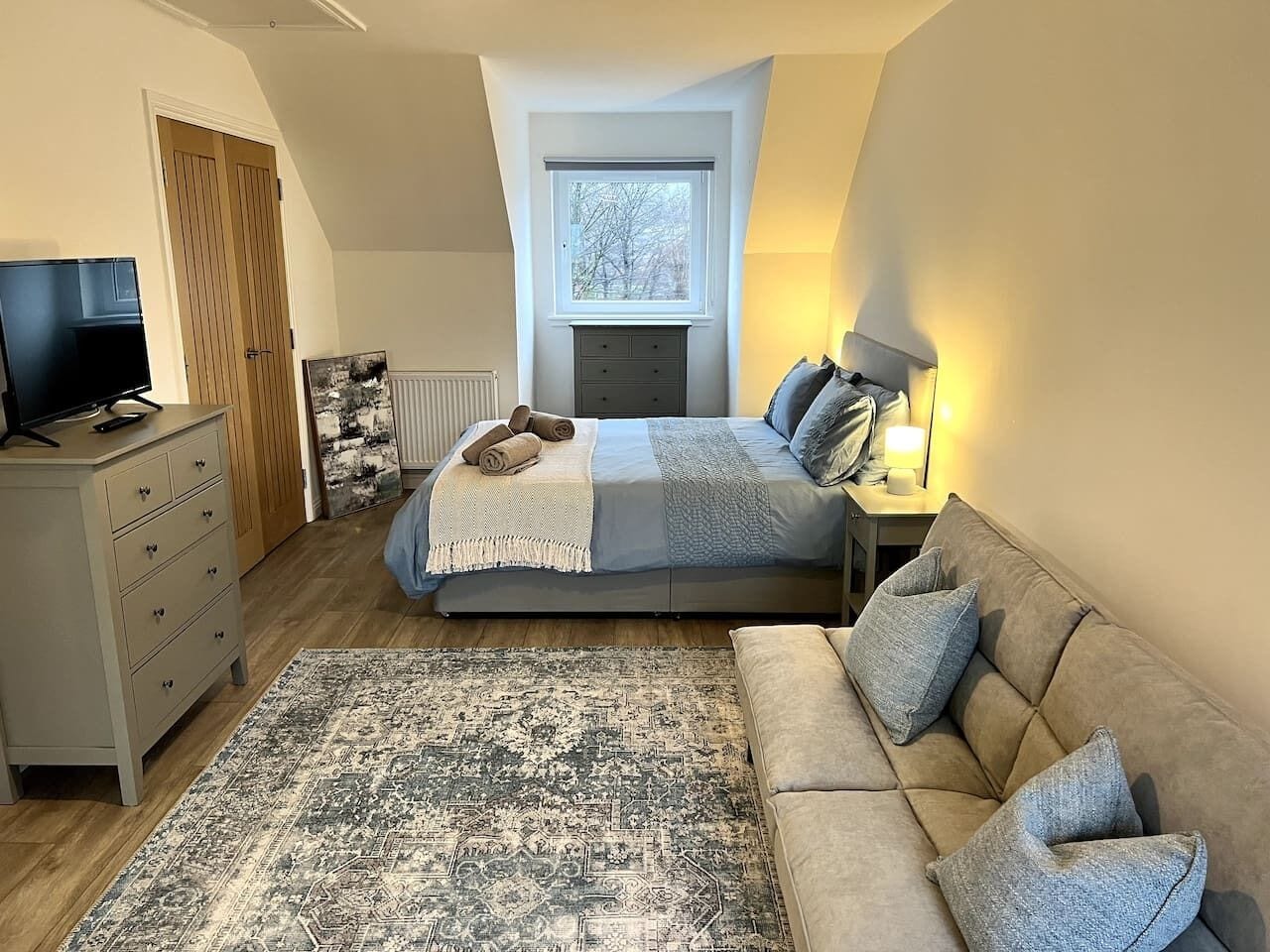 3 habitaciones, wifi y ropa de cama 