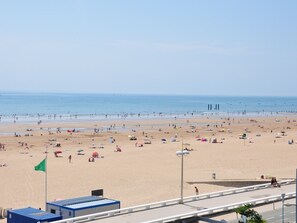 Accommodatie ligt op het strand