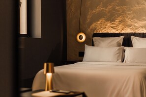 Habitación Deluxe | Ropa de cama de alta calidad y edredón